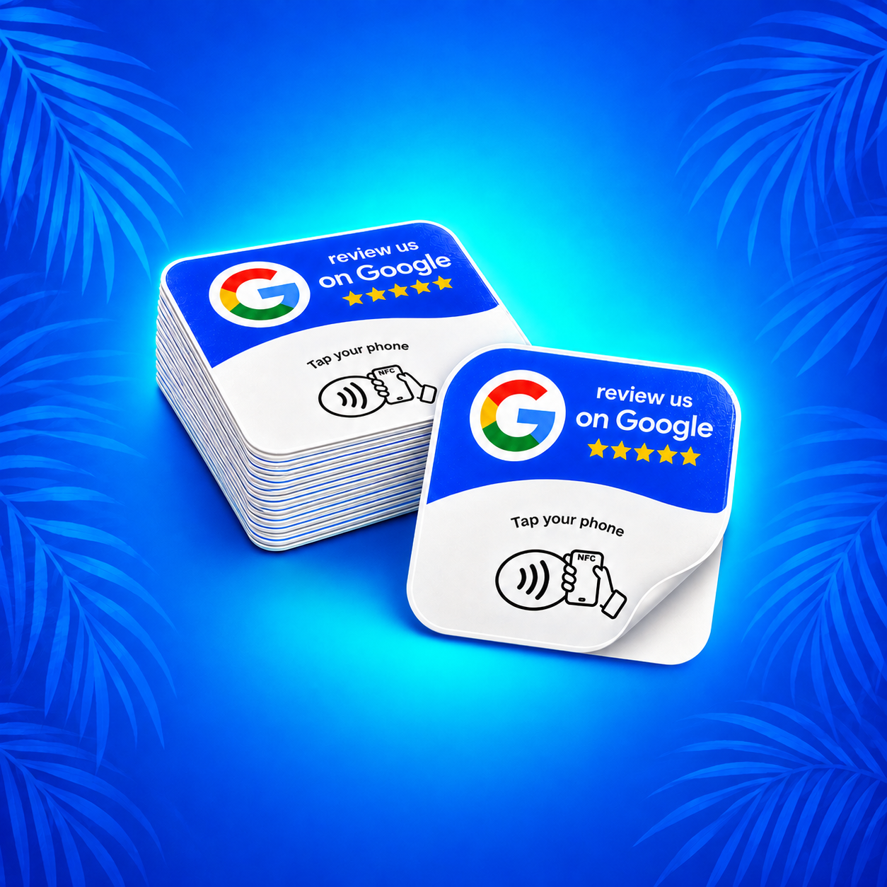 Google Review NFC Scan Stickers