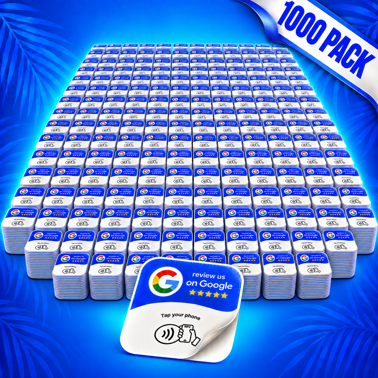 Google Review NFC Scan Stickers (1000 Pack)