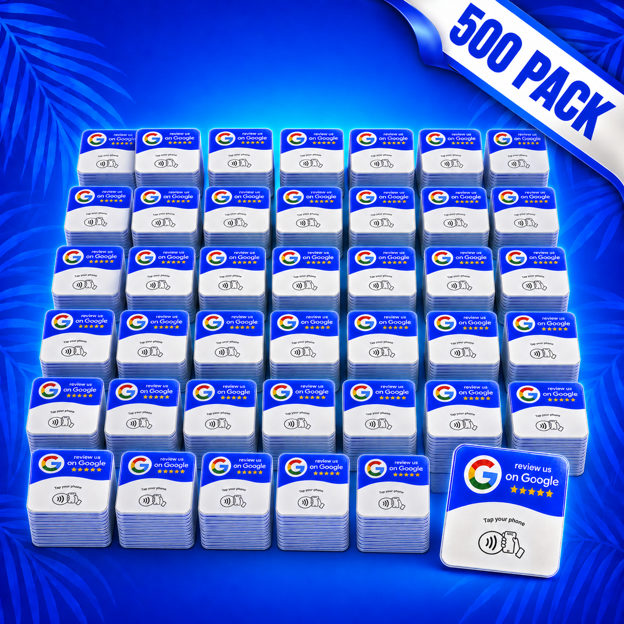 Google Review NFC Scan Cards (500 pack)