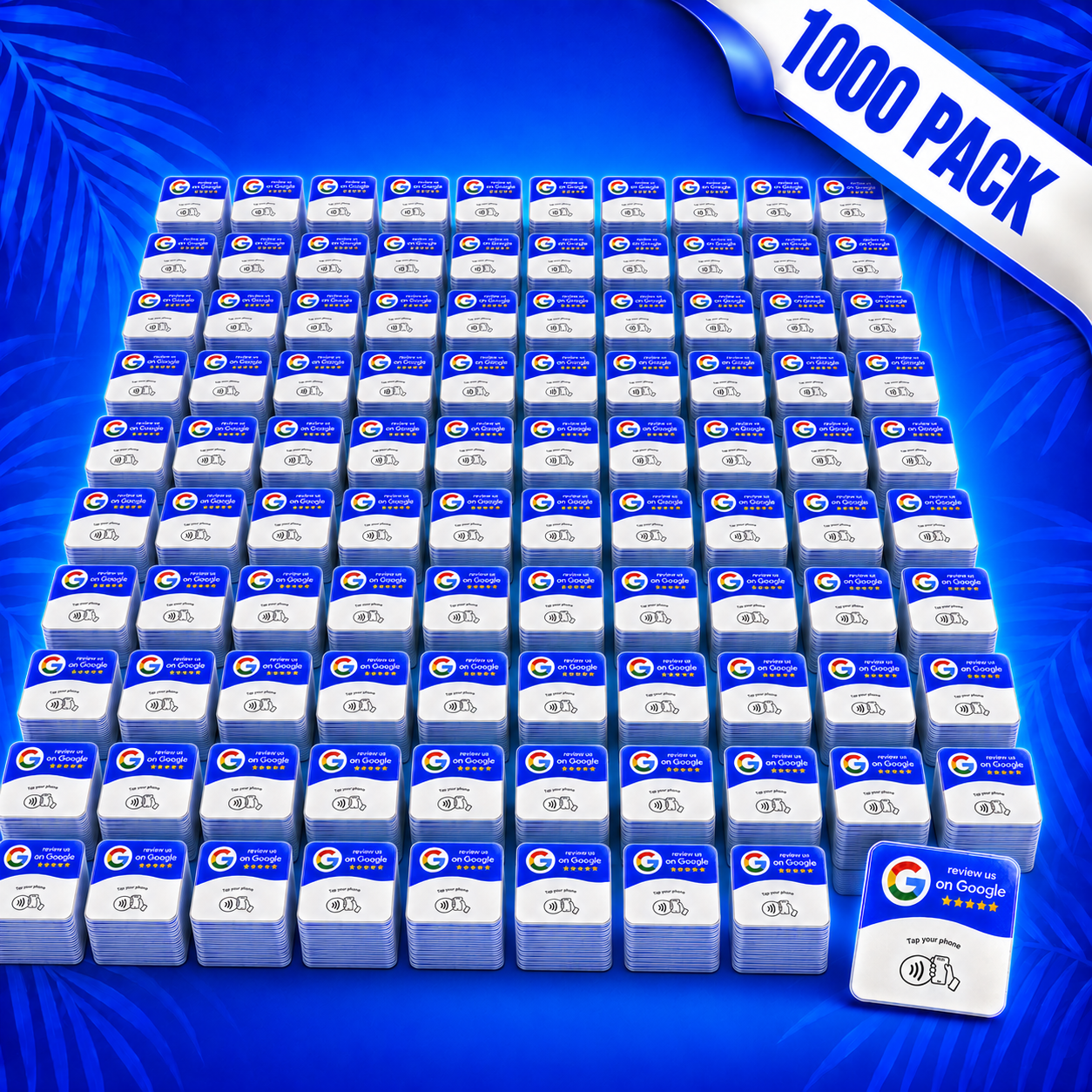 Google Review NFC Scan Cards (1000 pack)